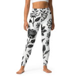Yoga Flower Doodles Leggings