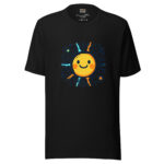 Happy Sun with Colourful Rays T-Shirt - Image 2
