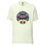 Colourful Beach Umbrella on Sandy Shore - Image 6