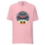 Colourful Beach Umbrella on Sandy Shore - Image 4