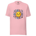 Happy Sun with Colourful Rays T-Shirt - Image 4