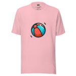 Vibrant Beach Ball Summer Doodles T-Shirt - Image 3