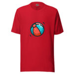 Vibrant Beach Ball Summer Doodles T-Shirt - Image 2
