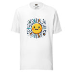 Happy Sun with Colourful Rays T-Shirt - Image 7