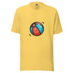 Vibrant Beach Ball Summer Doodles T-Shirt - Image 4