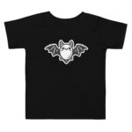 Cute Bat Doodle for Halloween T-Shirts - Image 2
