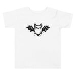 Cute Bat Doodle for Halloween T-Shirts - Image 4