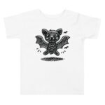 Scribbled Bat Design for Halloween T-Shirts