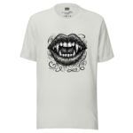 Vampire Fangs Scribble for Halloween T-Shirts