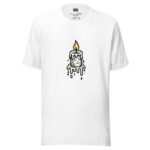 Dripping Candle Doodle for Halloween T-Shirts - Image 21