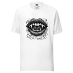 Vampire Fangs Scribble for Halloween T-Shirts - Image 5