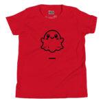 Cute Ghost Doodle for Halloween T-Shirts - Image 2