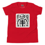 Scribbled Skeleton Design for Halloween T-Shirts - Image 3