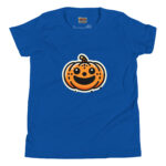 Smiling Pumpkin Doodle for Halloween T-Shirts - Image 4