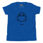 Cute Ghost Doodle for Halloween T-Shirts - Image 3