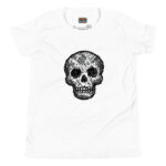 Scribbled Skull Design for Halloween T-Shirts - Image 7
